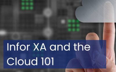 Infor XA and the Cloud 101